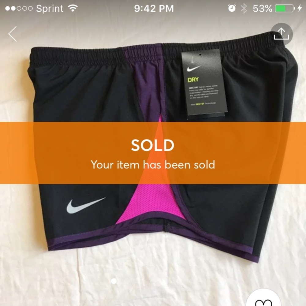 Women's Nike Dri-Fit shorts